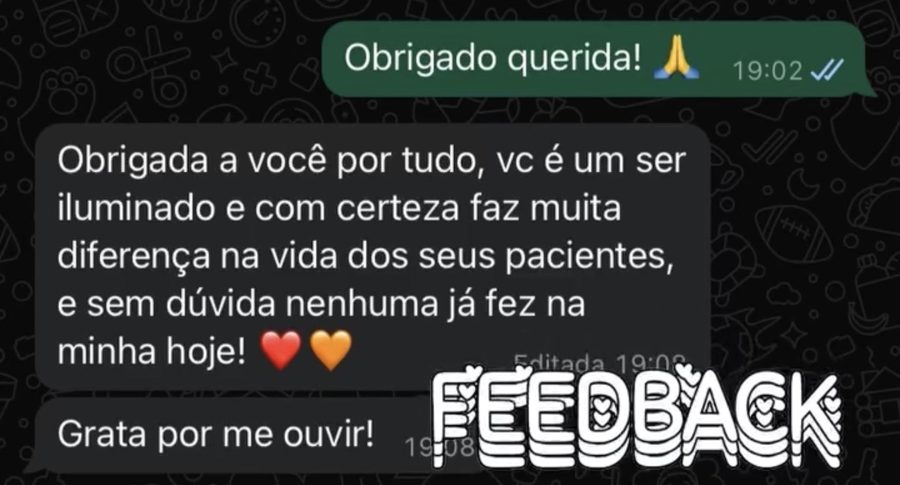 Depoimento de paciente